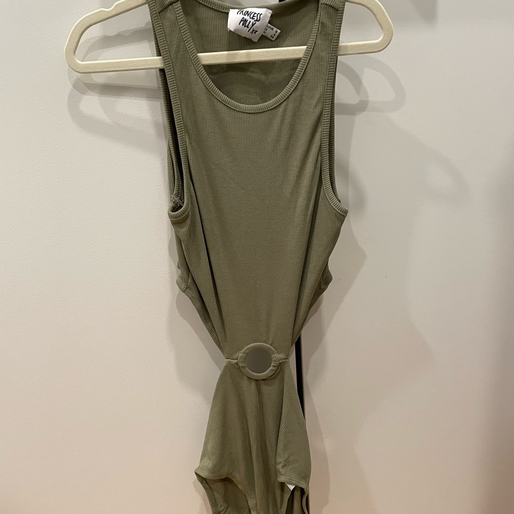 Princess Poly body suit with ring cutout